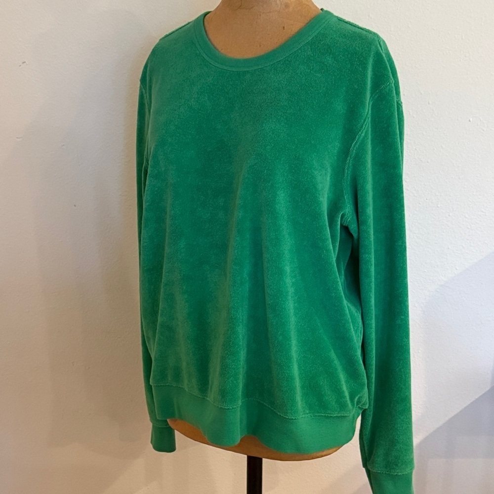 Outerknown sz M Green Crewneck Sweatshirt